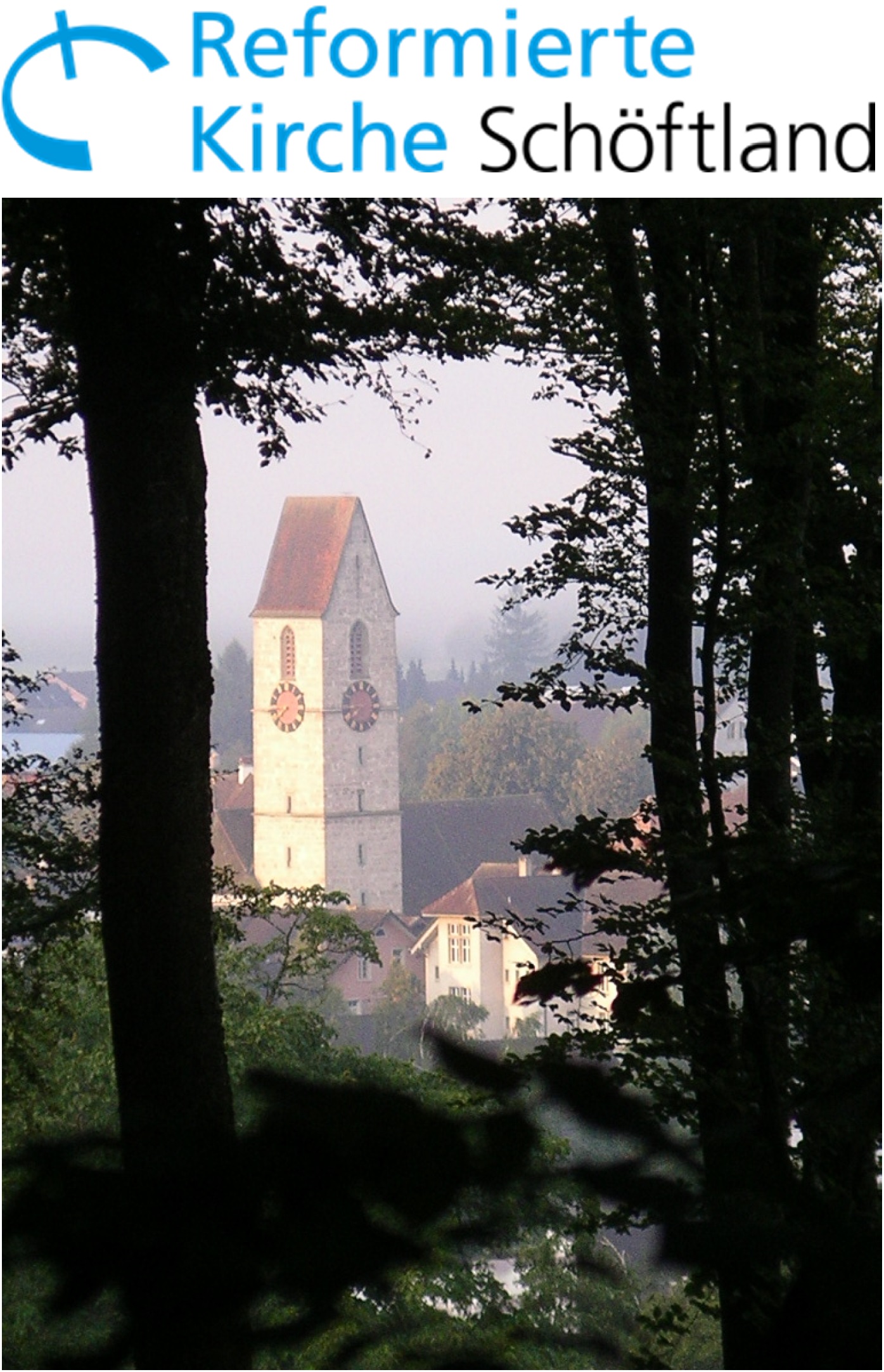Reformierte Kirche Schöftland - Kirchturm / Logo