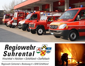 Regiowehr Suhrental - Fahrzeugflotte / Logo / Brandbekämpfung