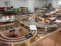 Modell Bahn Suhrental - Anlage Gesamtansicht