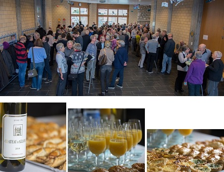 Neujahrsapéro - Impressionen (Vorjahre im Foyer der Bez-Aula)