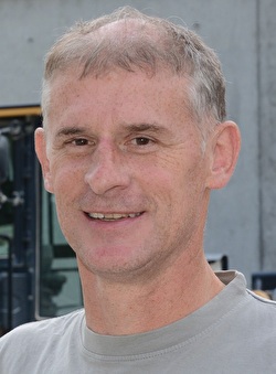 Beat Lüscher, Mitarbeiter Kies- und Sandwerk Hubel