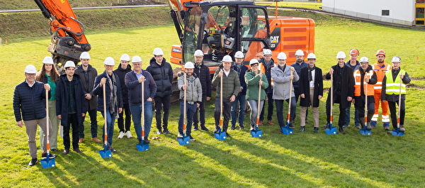 Spatenstich für die neue Schulanlage Hagenmatt ist am 9. Januar 2025 erfolgt