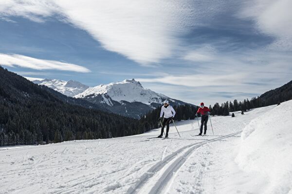 Langlaufen in Klosters
