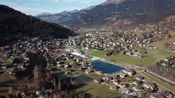 Luftaufnahme Klosters