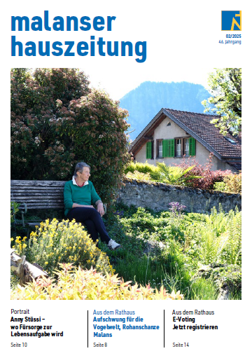 Malanser Hauszeitung Juni 2025