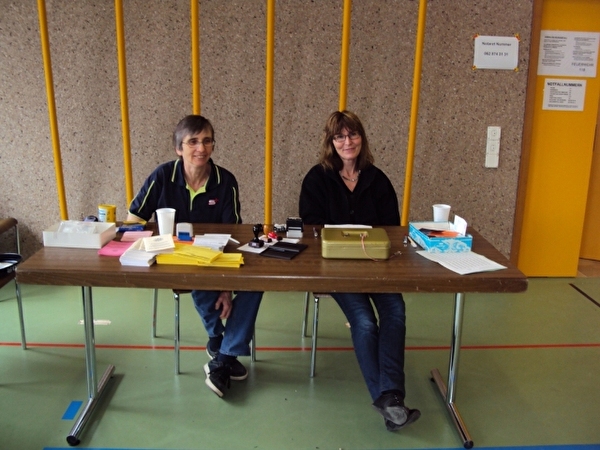 Start beim Volksmarsch, Registrierung