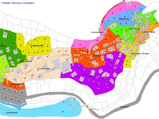Ortsplan Samnaun-Compatsch