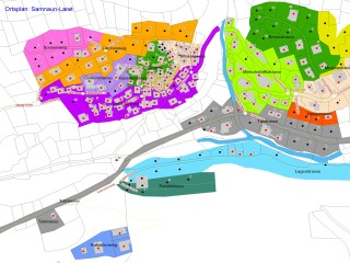 Ortsplan Samnaun-Laret