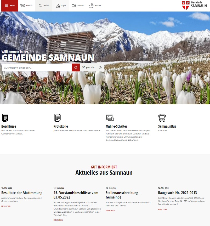 Neues Design