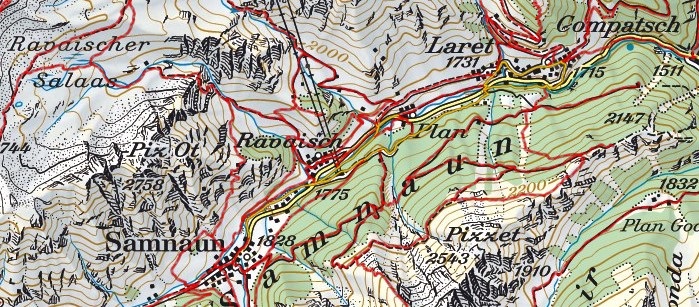 Kartenausschnitt