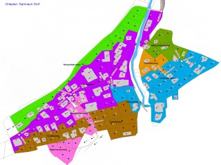 Ortsplan Samnaun Dorf