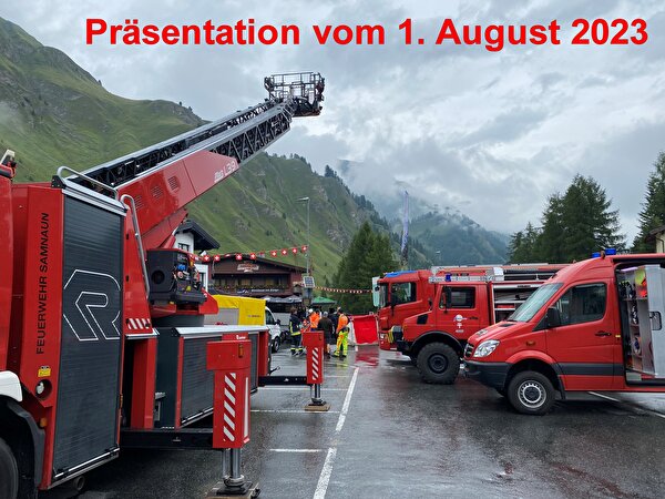 Präsentation 1. August 2023