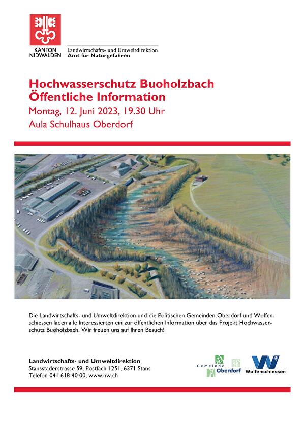 Informationsveranstaltung Buoholzbach