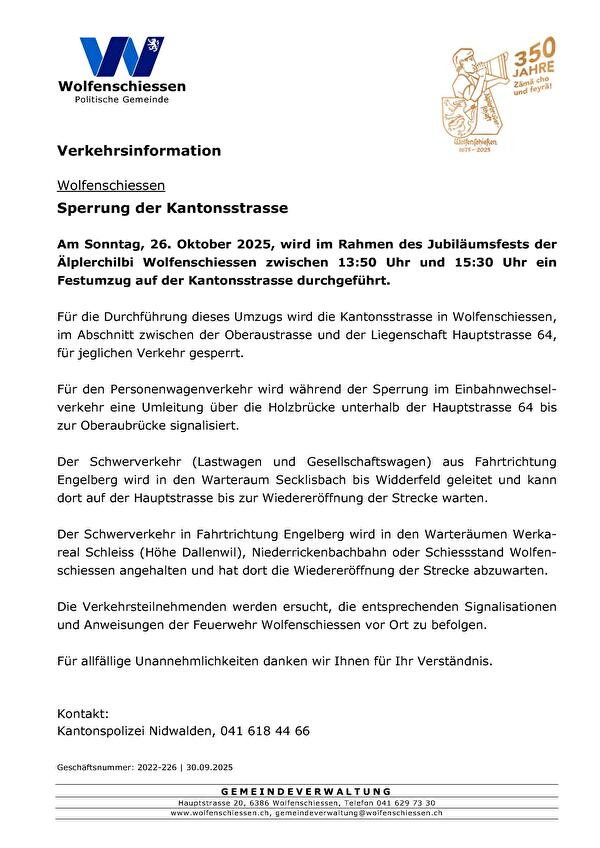 Verkehrsinformation