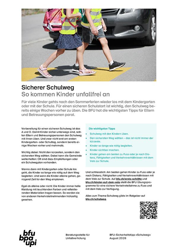 Sicherer Schulweg