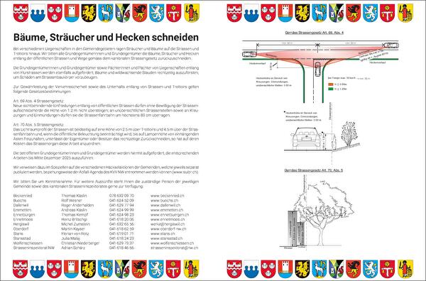Bäume, Sträucher und Hecken schneiden