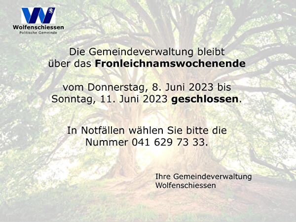 Öffnungszeiten