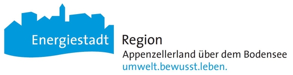 Energiestadt Region Appenzellerland über dem Bodensee