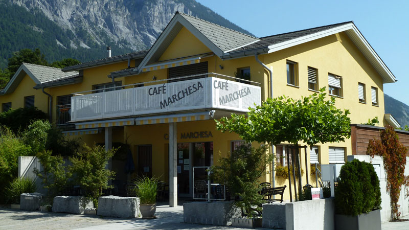 Aussenansicht Café Marchesa