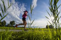 Joggen entlang des Zugersees