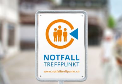 Signal Notfall Treffpunkt