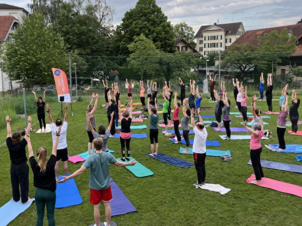 Active City Yogakurs im vergangenen Jahr