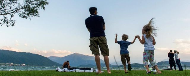 Familie am Zugersee