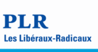 Logo parti libéral-radical bleu