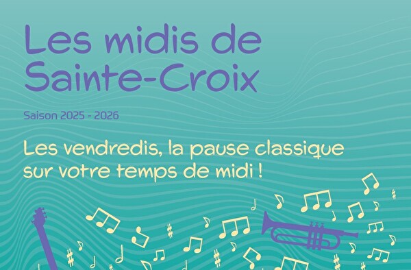 Affiche Concert des Midis de Sainte-Croix