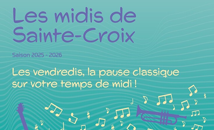 Affiche Concert des Midis de Sainte-Croix