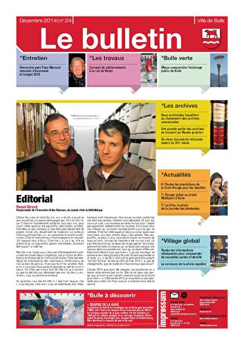 1ère page du Bulletin