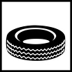 symbole pneu