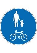 trottoir partagé