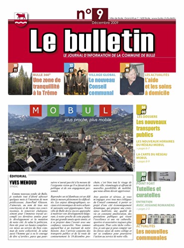 Bulletin numéro 9