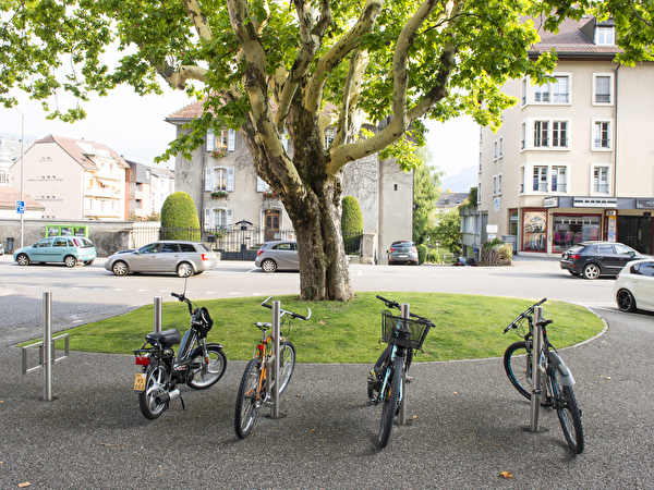 Places de stationnement pour vélos