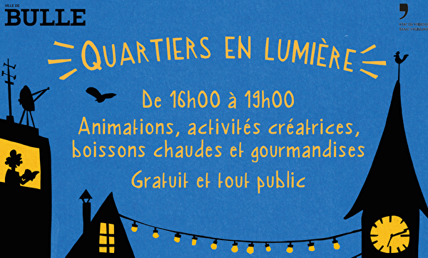 affiche quartiers en lumière