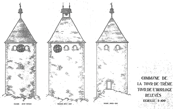 Figure 4 : Plan réalisé le 21 juin 1943 par les architectes L. Waeder et Fils.
