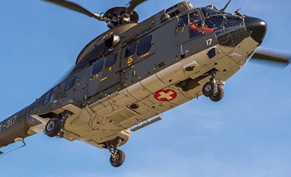 hélicoptère de l'armée
