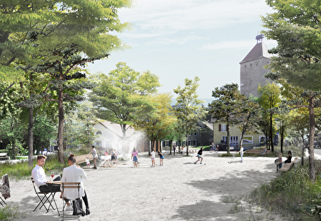 Place centre La Tour-de-Trême