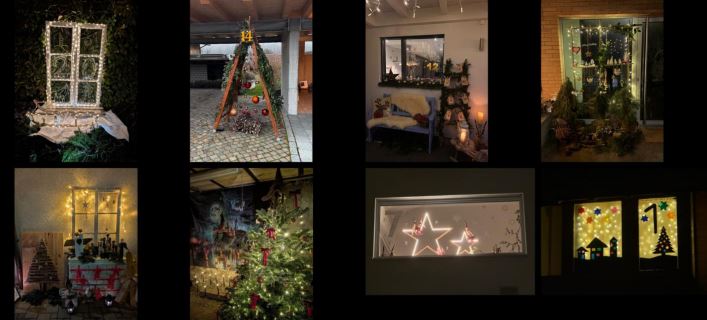 Diverse Adventsfenster 