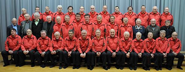 Gruppenbild der Männerriege