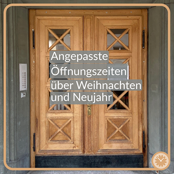 Eingangstüre Gemeindehaus