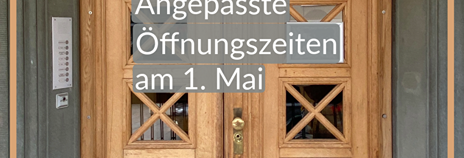 Eingangstüre Gemeindehaus