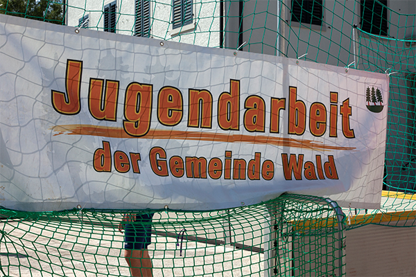 Banner der Jugendarbeit Wald ZH