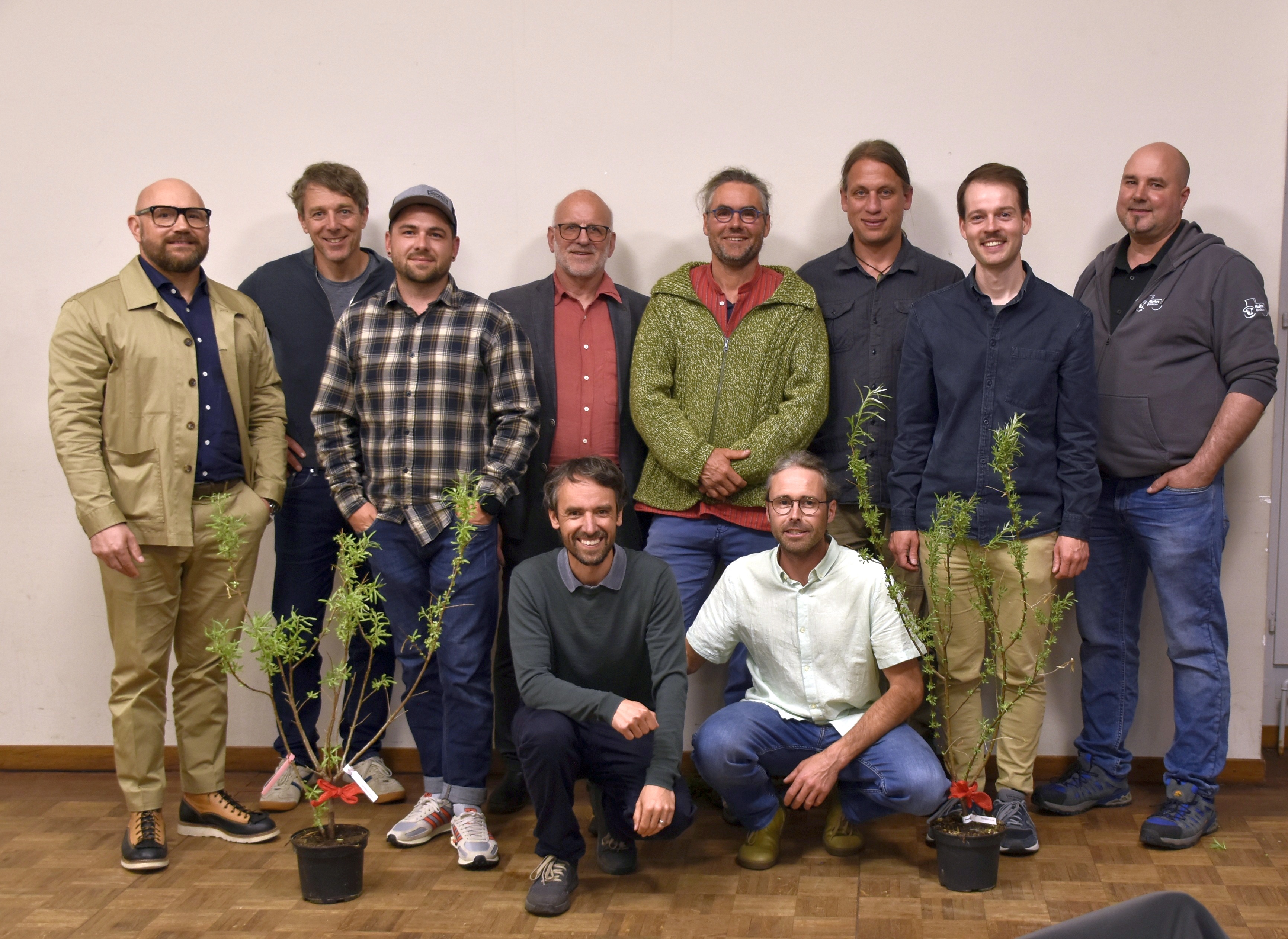 Vorstand und Gründungsmitglieder