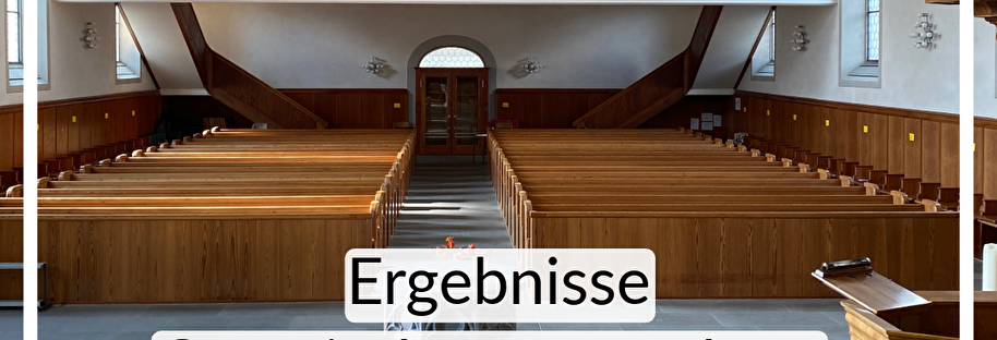 Foto im Inneren der ref. Kirche