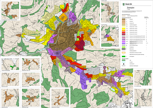 Zonenplan Gemeinde Wald ZH