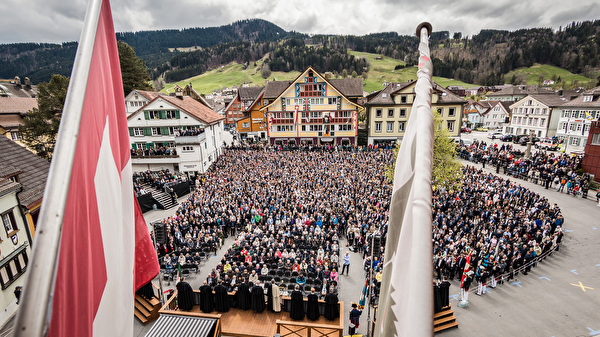 Bild der Landsgemeinde Appenzell