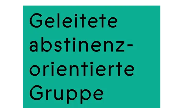 Geleitete abstinenzorientierte Gruppe