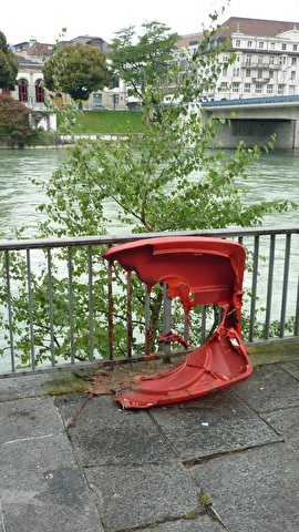 Vandalismus am Ländiweg